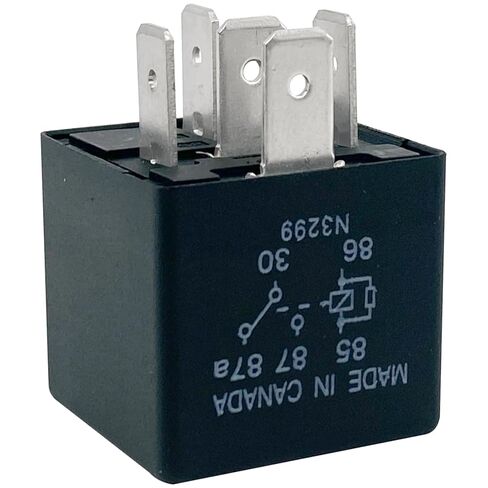 2-Pack P6STD FOAB-14B192-AA Relay 12V 40A 5-Pin SPDT Automotive Pump Starter Relay متوافق مع Ford F-150، Explorer، Expedition، Transit (2010-2018) - يعمل على إصلاح مشكلات انقطاع الطاقة والإشعال in Kuwait