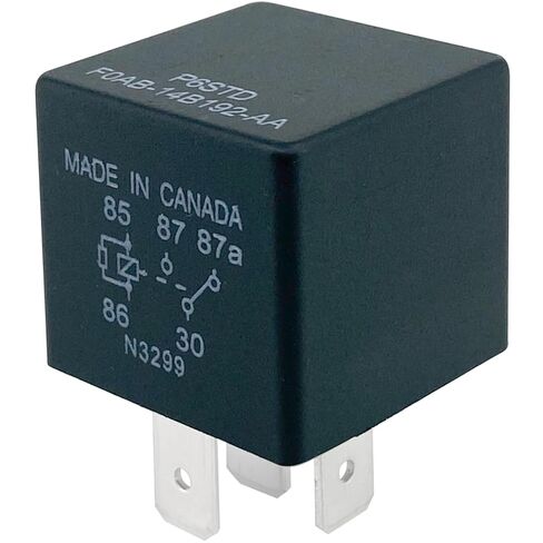 2-Pack P6STD FOAB-14B192-AA Relay 12V 40A 5-Pin SPDT Automotive Pump Starter Relay متوافق مع Ford F-150، Explorer، Expedition، Transit (2010-2018) - يعمل على إصلاح مشكلات انقطاع الطاقة والإشعال in Kuwait