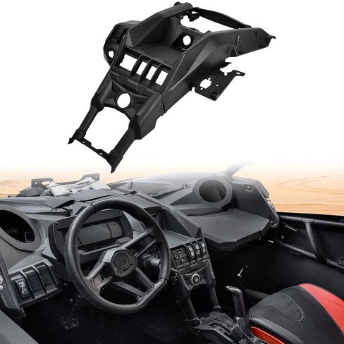 Dashboard Control Kit for 2017+ Can-Am Maverick X3, Black Dashboard Control Panel Kit Dash Protective Cover for Can Am Maverick X3 Max Turbo R RR 2017-2026 Accessories, Replace #703501035 in Saudi Arabia