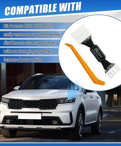 Auto Idle Stop Start Eliminator Compatible with Kia Sorento 2021-2023 Disable Auto Start Stop Permanently - Plug Play Error Free Bypass in Kuwait