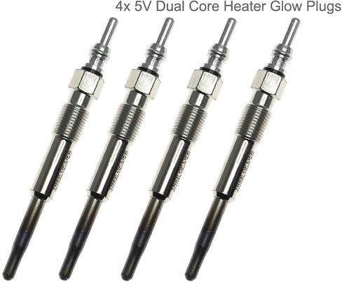 4x سخان توهج المقابس 5V N10591602 صالح لل باسات B6 الناقل T5 صالح لأودي A3 8P A4 B7 B6 A2 8Z 1.4 1.9 2.0 TDI N 105 916 03 in Saudi Arabia