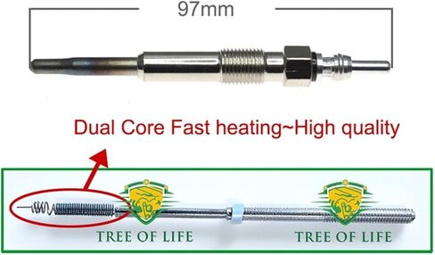 4x سخان توهج المقابس 5V N10591602 صالح لل باسات B6 الناقل T5 صالح لأودي A3 8P A4 B7 B6 A2 8Z 1.4 1.9 2.0 TDI N 105 916 03 in Saudi Arabia