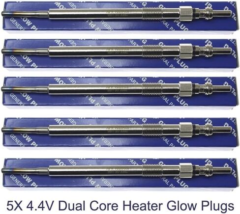 5 قطعة 4.4V ثنائي النواة سخان توهج المقابس صالح لفولفو XC60 XC90 I S80 II (AS) V50 (MW) 2.4 D D3 D5 8653880 46072015F K68092-635AA in Saudi Arabia