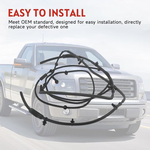 Front Axle Vacuum Line Tube Auto Locking Hub Compatible with Ford F150 2011-2014 4WD IWE Replace# BL3Z-7A785-A in Kuwait