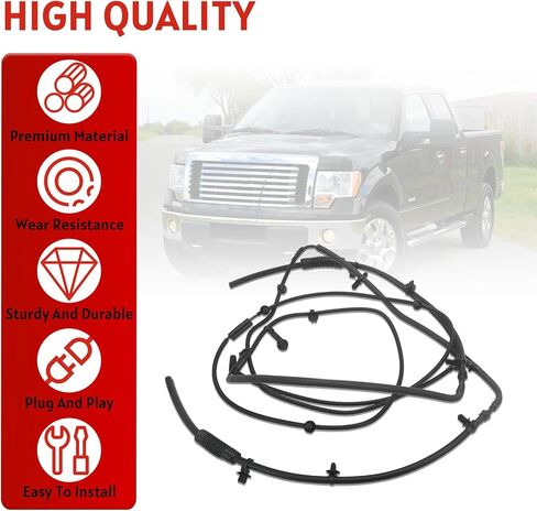 Front Axle Vacuum Line Tube Auto Locking Hub Compatible with Ford F150 2011-2014 4WD IWE Replace# BL3Z-7A785-A in Kuwait