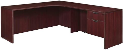 الحساسيات الجنوبية الغربية 71 "قاعدة واحدة للركن الأيمن من Credenza في الماهوجني قاعدة أحادية متينة من الماهوجني مع تخطيط الزاوية اليمنى لكفاءة المكتب in Saudi Arabia