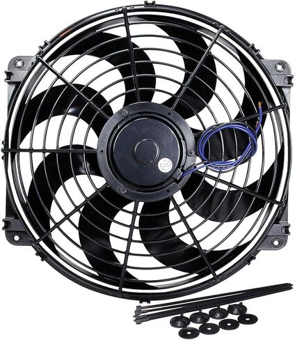 مروحة كهربائية Allstar Performance ALL30072 مقاس 12 بوصة 1080 CFM ذات شفرة منحنية in Saudi Arabia