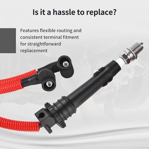 Ignition Coil Wires and Spark Plugs for Polaris General 4 1000 2017–2022, XP 4 1000 2020–2023, 1000 2016–2023; Ranger XP 1000 2017, XP 900 2013–2019, 900 Crew 900 2014–2019, Crew XP 1000 2017–2018 in Saudi Arabia