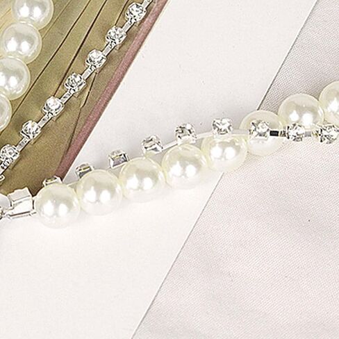 Suspenders Pearls Rhinestones Perfect for Casual Occasions Upgraded Outfit for Carnival Party Cute Suspende in Kuwait