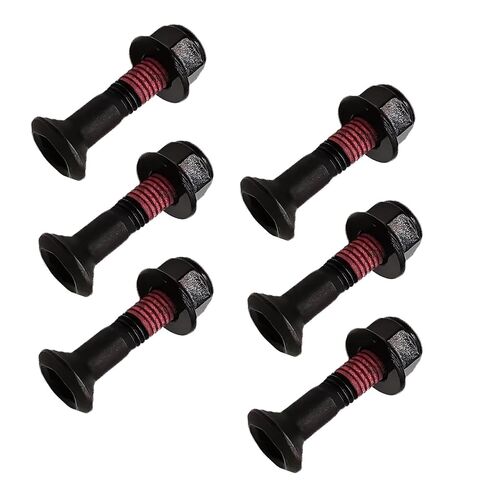 6 PCS Sprocket Bolt and Nut Kit, Motocross Dirt Bike Chain Screw, Motorcycle Parts Compatible with Dirt Bike Yamaha Cruisym 125, Xciting 250 in Saudi Arabia