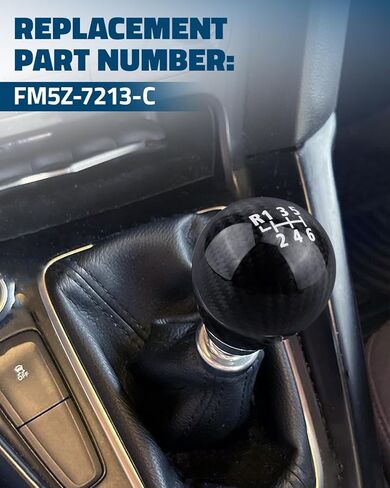 Gear Shift Knob Replace FM5Z-7213-C Fit for Ford Fiesta Focus 2015 2016 2017 in Saudi Arabia