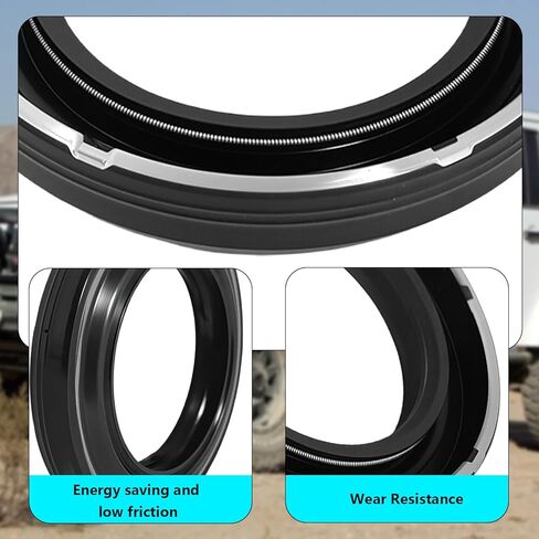 مجموعتان من محمل المحور الخلفي وختم وحلقة ضغط ومجموعة التجنيب متوافقة مع 1997-2006 TJ Wrangler مع Dana 44 in Saudi Arabia