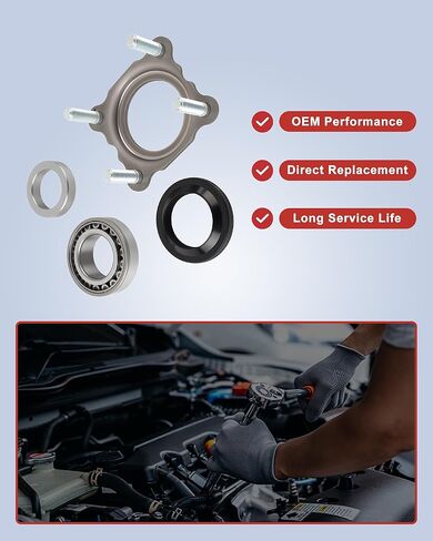 طقم محمل وختم المحور الخلفي، بديل لسيارة جيب رانجلر JK/JKU، الجزء #68008523AA 2007-2017 in Kuwait