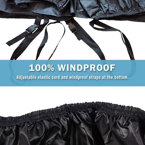 UTV Cover for ETA Motors E-UTV Turbo 2004-2024, Side by Side UTV Cover All Weather Outdoor Storage Watertight with Reflective Strips Heavy Duty SXS Vehicle Cover in Saudi Arabia