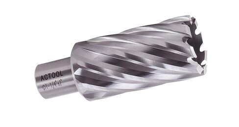 ACTOOL 1-3/8" Diameter × 2" Depth of Cut HSS ANNULAR Cutter with 3/4'' Weldon Shank in Kuwait