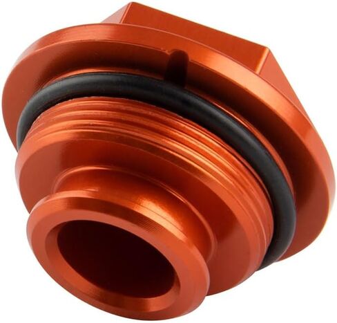 Tusk Anodized Rear Brake Reservoir Cap Orange Compatible with KTM 250 SX 2003-2022/250 XC 2006-2019/250 SX-F 2005-2025/300 XC-W 2008-2025 in Kuwait