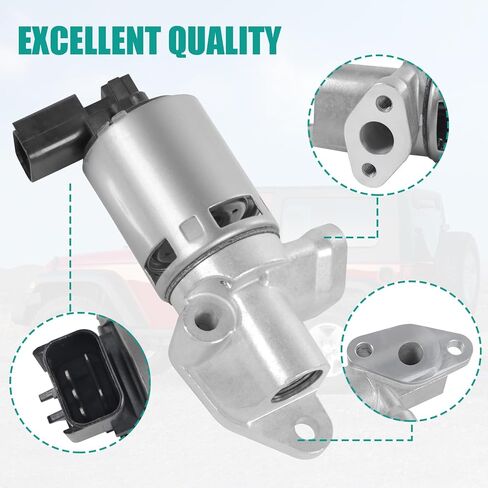 EGV1149 EGR Valve Compatible with Chrysler Town Country 2008-2018,Pacifica 2007 08,Compatible with Dodge Grand Caravan 08-10 Compatible with Jeep Wrangler 07-11 Compatible with VW Routan 09 10 EGR4397 in Saudi Arabia
