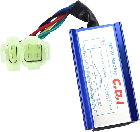 FLYPIG High Performance GY6 6 Pin AC Racing CDI Box for 50cc 125cc 150cc 139QMB 152QMI 157QMJ Chinese Scooter Moped Go Kart ATV Quads Dirt Bike Compatible with XR50 XR70 CRF50 CRF70 in Saudi Arabia