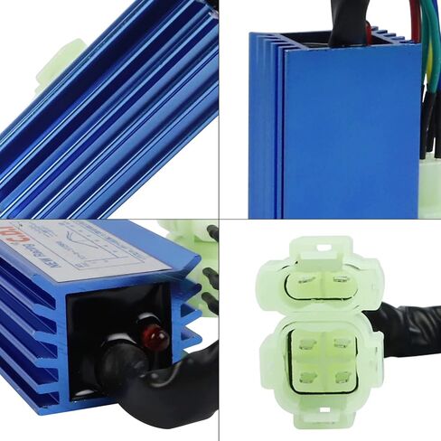 FLYPIG High Performance GY6 6 Pin AC Racing CDI Box for 50cc 125cc 150cc 139QMB 152QMI 157QMJ Chinese Scooter Moped Go Kart ATV Quads Dirt Bike Compatible with XR50 XR70 CRF50 CRF70 in Saudi Arabia