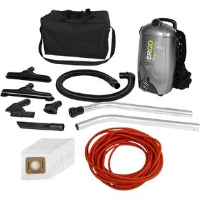 Atrix VACBPAI Ergo PRO HEPA Backpack Vacuum, 8-Quart, Grey in Saudi Arabia