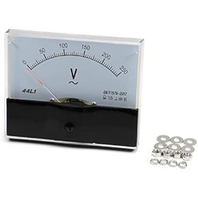 44L1 Pointer Type AC Voltmeter AC 0-250V300V450V500V1000V Analog Panel Voltage Gauge Volt Meter for Voltage Measurement Devices(AC0-150V) in Saudi Arabia