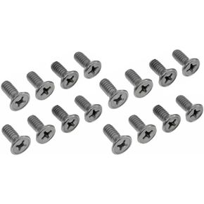 (16 for Chevy for Truck 1947-1959,for GMC for Truck 1950-1959 Truck Left & Right Door Latch & Striker Beveled Screws Silver Zinc 47-46105-SK in Saudi Arabia