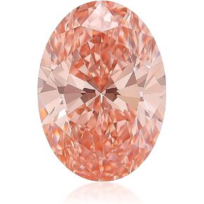 2.50 قيراط من ألماس Lab Grown Diamond، VS1 قطع بيضاوي فاخر من الألماس الوردي السائب لصناعة المجوهرات الثمينة | خواتم الخطبة، القلادة، السوار والقلادة in Kuwait