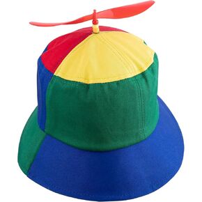 Funny Adult Propeller Hat Bucket Hat With Red Propeller in Kuwait