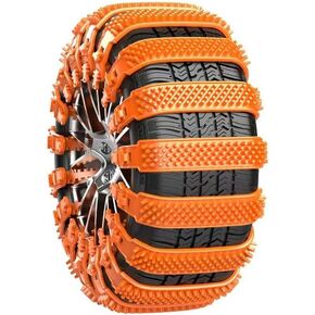 Car Snow Tire Chains for 2024 2025 2026 Ford Mustang S650 EcoBoost/GT Premium The 7th Generation, Anti Skid Cables Winter Traction Mud Chains Emergency Adjustable Durable,20PCS in Kuwait