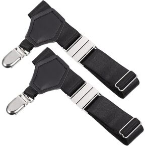 Ciieeo Adjustable Black Elastic Leg, Charming Nylon Suspender Strap for Women, Practical Dress Accessory and Thigh-high Stockings in Kuwait