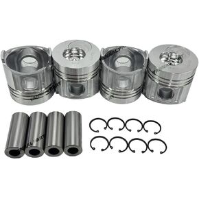 4 PC Piston Suitable for Dongfeng YT4A2-24 Engine Part in Saudi Arabia