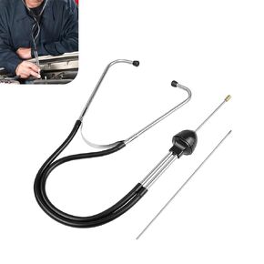 Professional Car Mechanic Stethoscope, Sensitive Engine Cylinder Diagnostic Tool with Metal Probe, Universal for Car Truck SUV Motorcycle RV (Black) in Kuwait