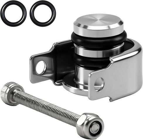 Upgrade Aluminum Water Manifold Plug Compatible with Land Rover Range Rover LR4 Discovery Defender 90 110 2013-2023, Water Outlet Pipe Joint, Coolant Air Bleeder Valve Replace# LR011038 in Saudi Arabia