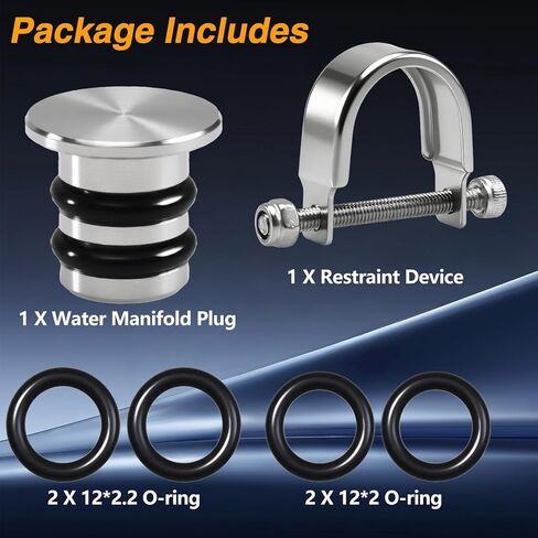 Upgrade Aluminum Water Manifold Plug Compatible with Land Rover Range Rover LR4 Discovery Defender 90 110 2013-2023, Water Outlet Pipe Joint, Coolant Air Bleeder Valve Replace# LR011038 in Saudi Arabia