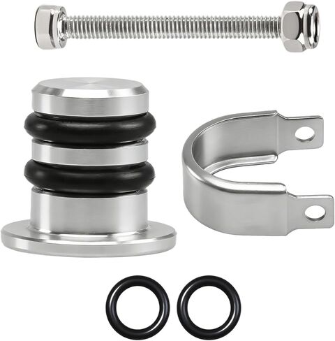 Upgrade Aluminum Water Manifold Plug Compatible with Land Rover Range Rover LR4 Discovery Defender 90 110 2013-2023, Water Outlet Pipe Joint, Coolant Air Bleeder Valve Replace# LR011038 in Saudi Arabia
