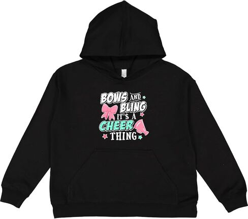 inktastic Bows and Bling Its a Cheerleading Thing with Youth Hoodie Sweatshirt in Saudi Arabia
