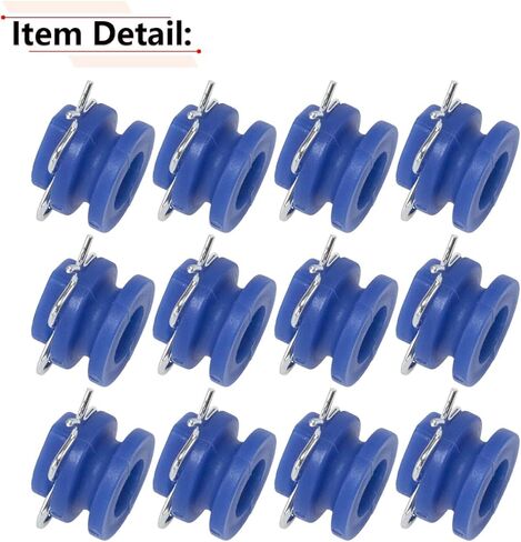 RLB-HILON 12PCS Window Regulator Roller Compatible with Ford Models, for 1959 to 1979 Year, for C0AB-6423240-B in Saudi Arabia