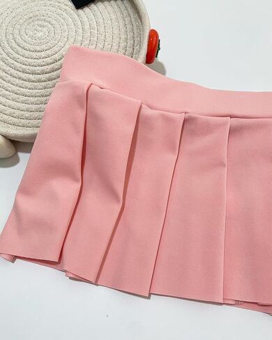 Mens Sexy Mini Pleated Skirt, Sissy Costume Skirt School Girl Lingerie Outfit for Role Playing in Kuwait