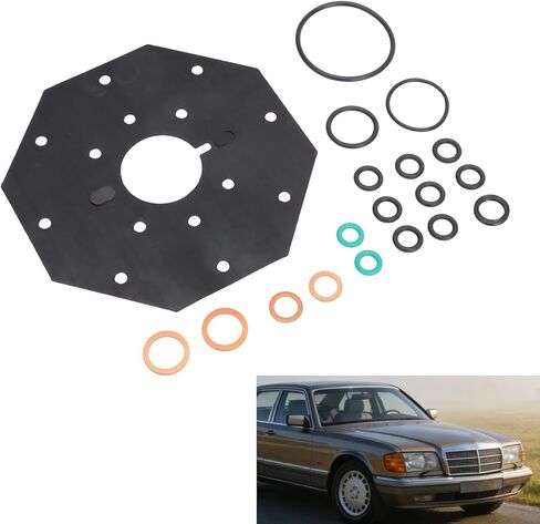 مجموعة إعادة بناء موزع الوقود Motoparty لسيارة Mercedes Benz W126 420 500 560 SL SE لاستبدال رقم OEM 0438101018 المطاط المفلور in Saudi Arabia