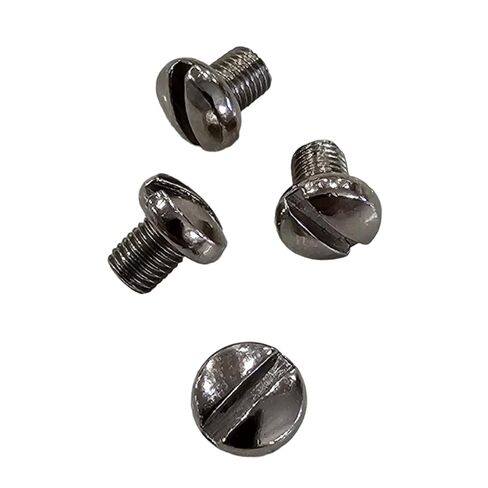 Grip Screws for Colt Mustang 4 Pack | Nickel Plated Hardened Steel | Slotted Head | Fits Pocketlite, Plus II, Government .380 in Saudi Arabia