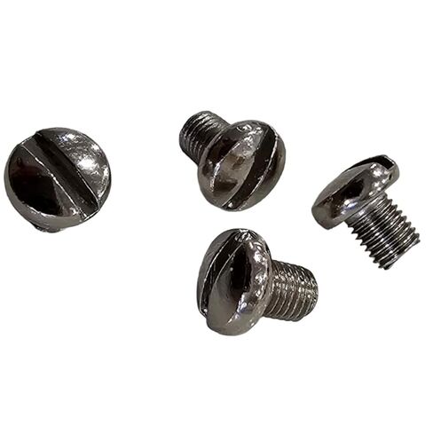 Grip Screws for Colt Mustang 4 Pack | Nickel Plated Hardened Steel | Slotted Head | Fits Pocketlite, Plus II, Government .380 in Saudi Arabia