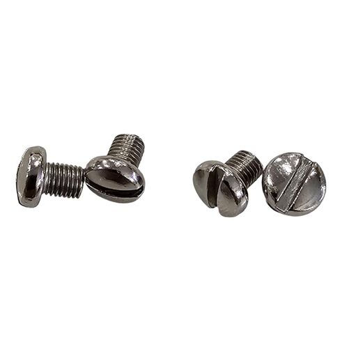 Grip Screws for Colt Mustang 4 Pack | Nickel Plated Hardened Steel | Slotted Head | Fits Pocketlite, Plus II, Government .380 in Saudi Arabia