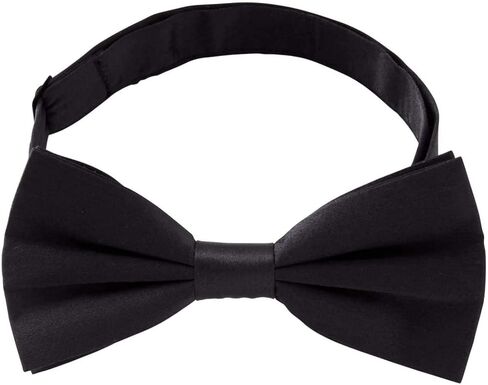 Ozie Men's Bow Tie 100% Silk Plain in Saudi Arabia