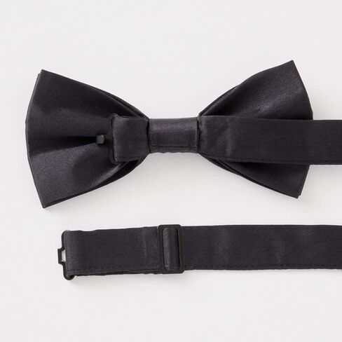 Ozie Men's Bow Tie 100% Silk Plain in Saudi Arabia