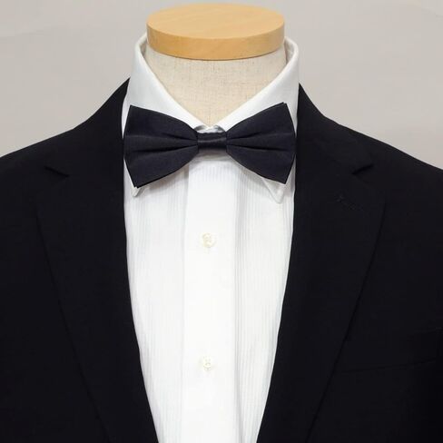 Ozie Men's Bow Tie 100% Silk Plain in Saudi Arabia