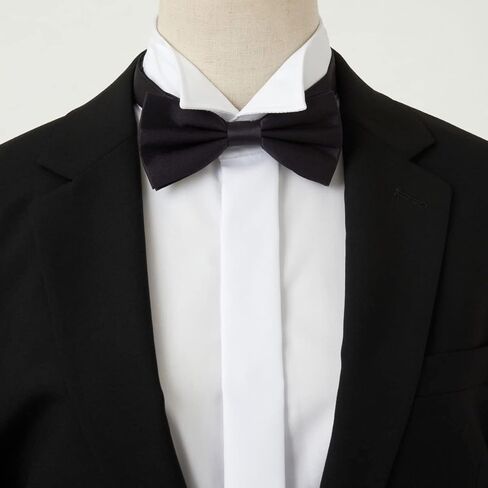 Ozie Men's Bow Tie 100% Silk Plain in Saudi Arabia