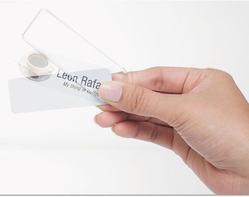 Laser/Inkjet Badge Insert - for Laser, Inkjet Print - 3quot; x 1quot; - 100 / Pack - WHI in Saudi Arabia