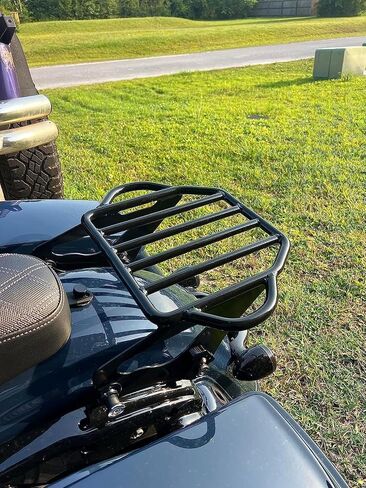Black Detachable Two-Up Luggage Rack Motorcycle Rear Mounting Rack for Harley Touring Street Glide Road King Road Glide Electra Glide CVO Limited Custom 2009-2025 in Saudi Arabia