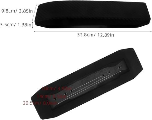 2pcs Ergonomic PU Armrest Pillow for Office Chairs and Gaming Sofas High Density Arm Rest Pad Replacement Cushion for Chairs Gaming Room Use in Saudi Arabia