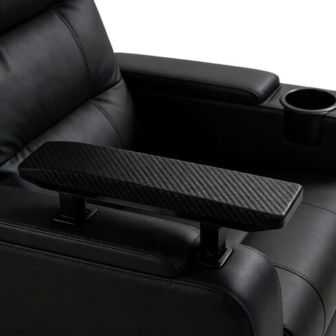2pcs Ergonomic PU Armrest Pillow for Office Chairs and Gaming Sofas High Density Arm Rest Pad Replacement Cushion for Chairs Gaming Room Use in Saudi Arabia
